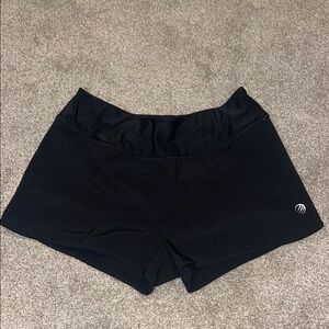 MPG BLACK ATHLETIC SHORTS (SMALL)